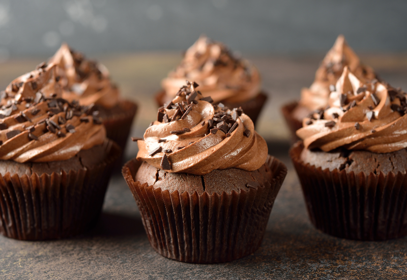 Cupcakes de chocolate: uma receita irresistível