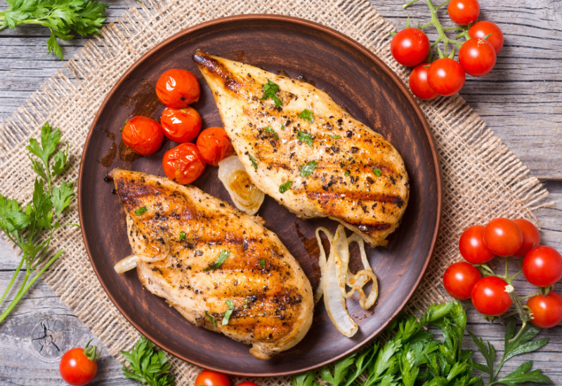 Frango grelhado: simples e saudável