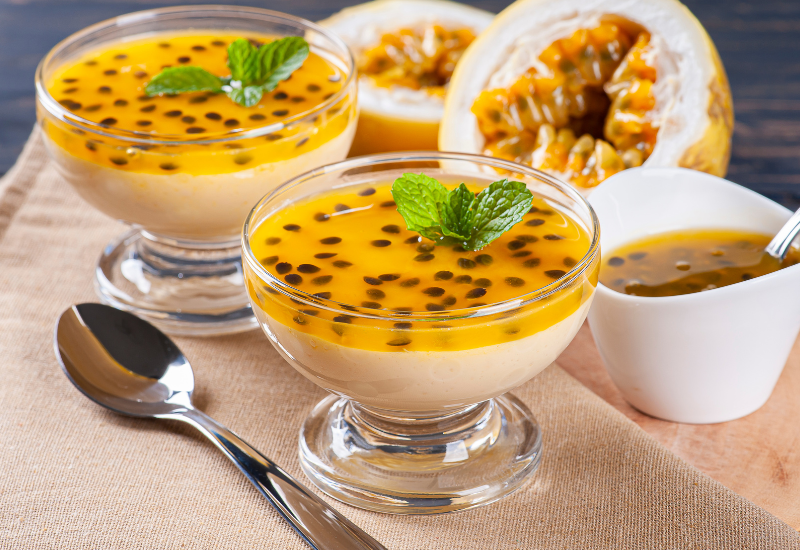 Deliciosa receita de mousse de maracujá