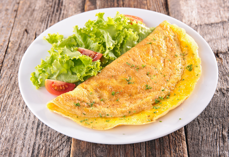 Receita de omelete simples: delicioso e fácil de preparar
