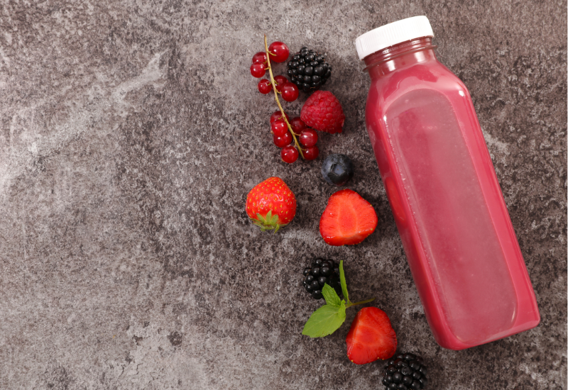 Refrescante e delicioso: receita de suco de frutas vermelhas