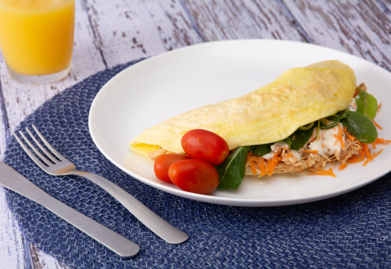 Crepioca: café da manhã nutritivo