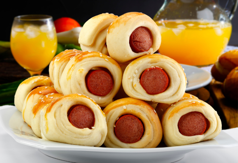 Enroladinhos de salsicha: clássico de festas