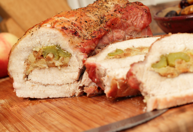 Lombo recheado: receita sofisticada e acessível