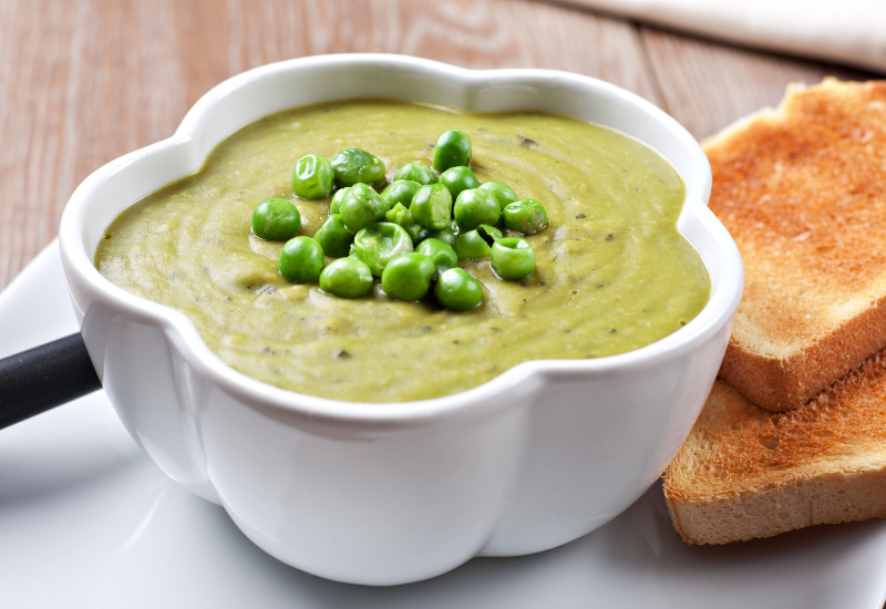 Sopa de ervilha: conforto para dias frios