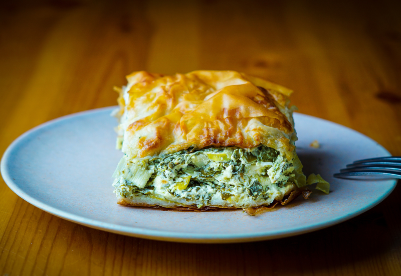 Torta de espinafre: saudável e saborosa
