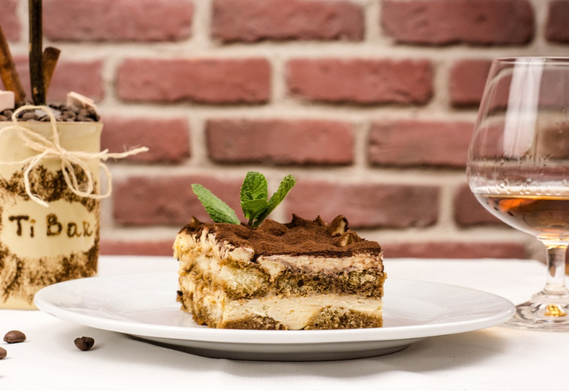 Delicioso tiramisu: clássico italiano