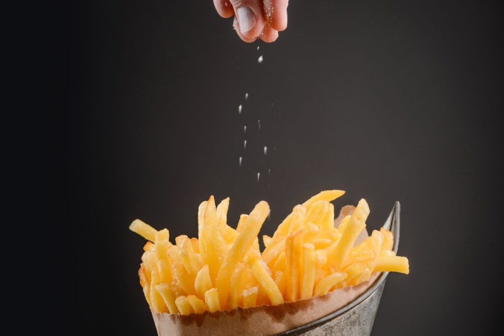 batata frita crocante