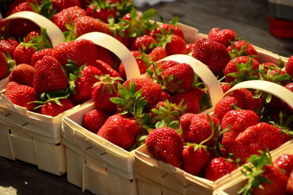 três frutas
