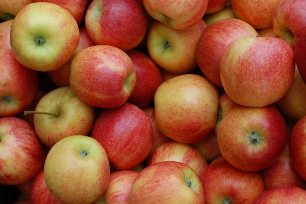 três frutas