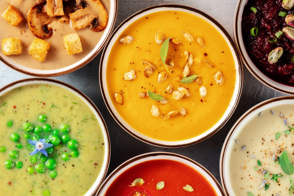5 opções de sopas para você fazer durante a semana