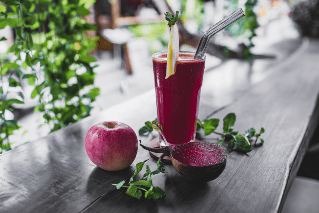 suco de beterraba com melancia