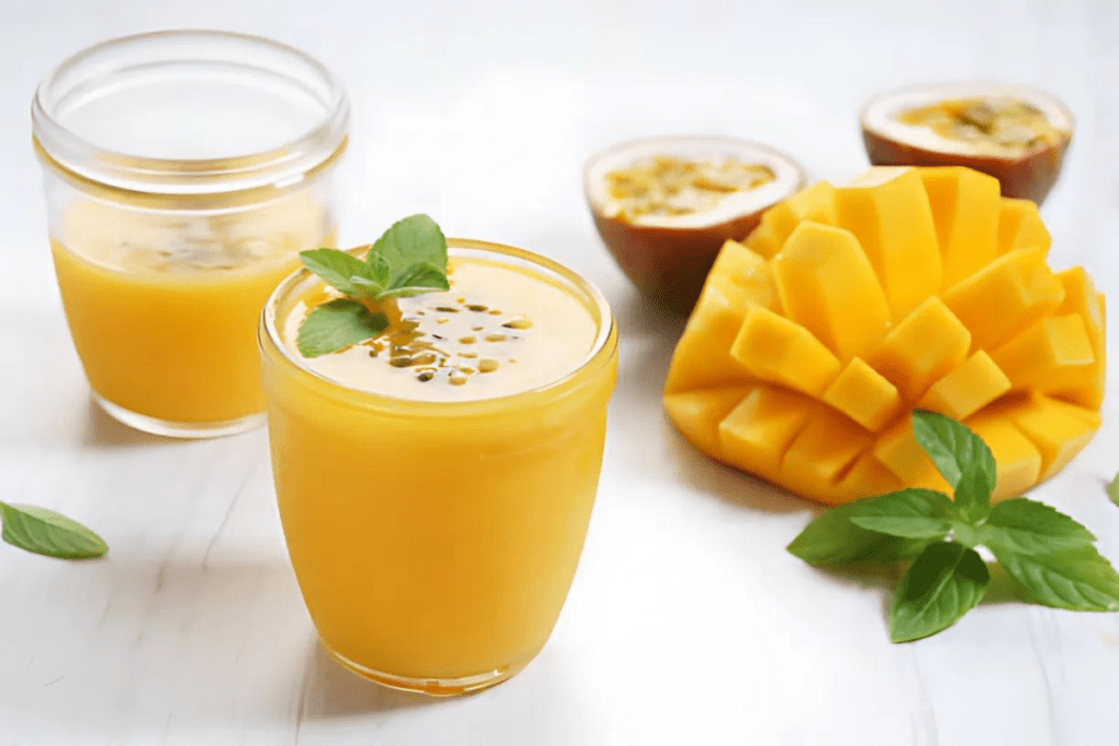 sucos de frutas refrescantes