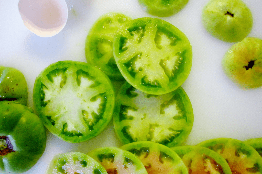 tomate verde ou maduro