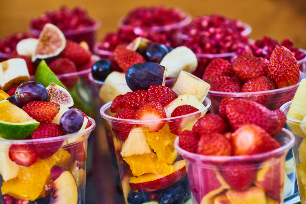 comer frutas antes ou depois das refeições
