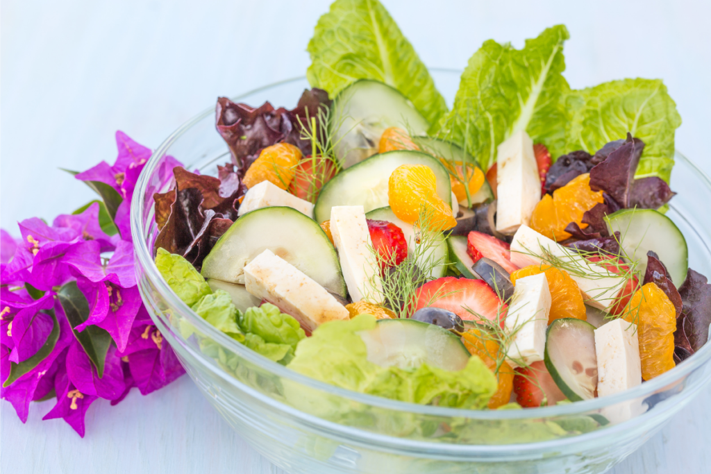 frutas e verduras do verão