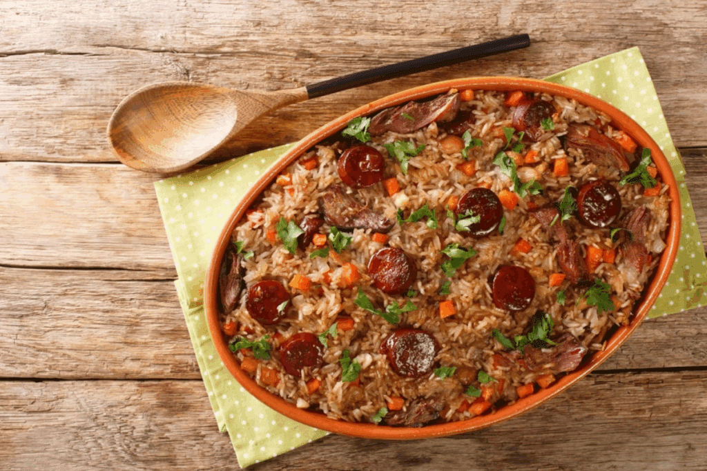 almoço de páscoa