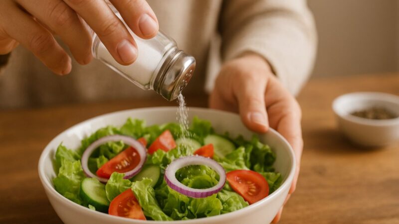 Descubra porque você deve consumir menos sal no dia-a-dia