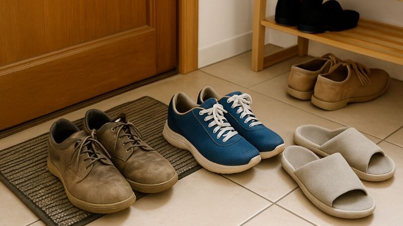 O perigo de deixar sapatos dentro de casa e como evitar problemas