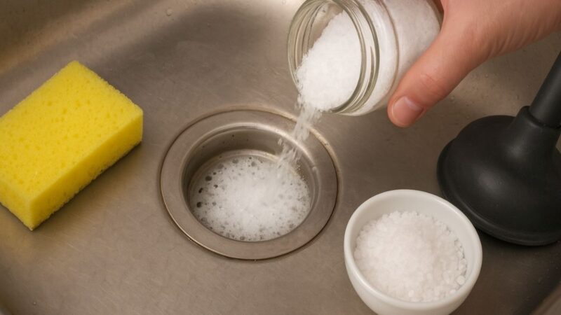 Receita caseira para desentupir pia sem produtos químicos