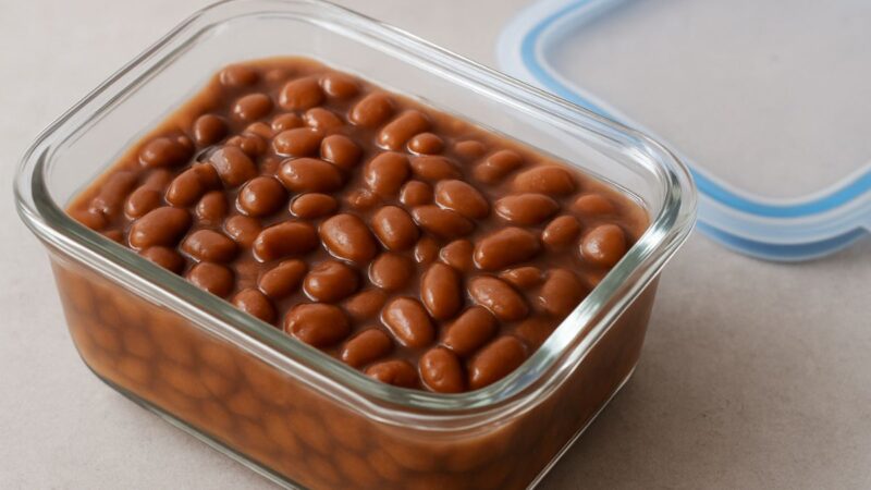 Quanto tempo o feijão cozido pode ficar na geladeira sem estragar?