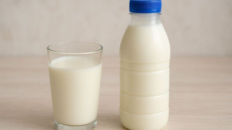 Quanto tempo o leite pode ficar fora da geladeira sem estragar