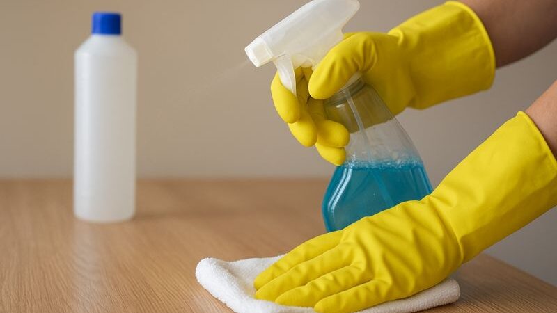 O que nunca deve ser misturado com álcool em limpeza, segundo especialistas