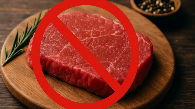 O que acontece com seu corpo se você parar de comer carne por 30 dias