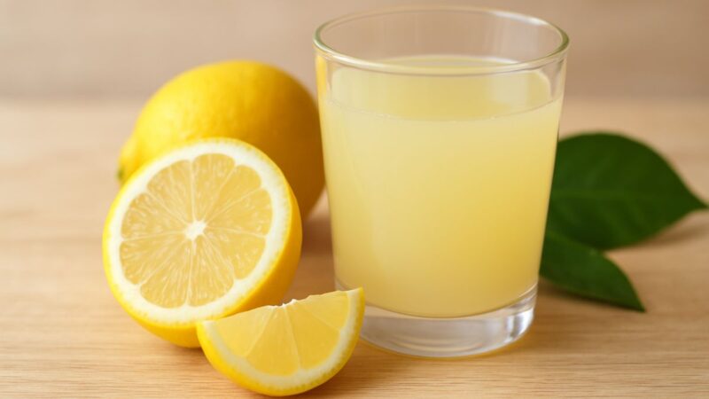 O que acontece com seu corpo se você tomar suco de limão em jejum