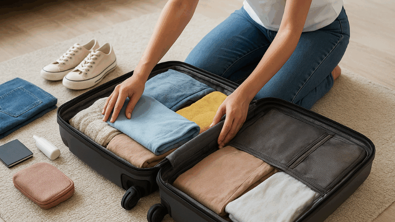 6 dicas práticas para arrumar a mala de um jeito fácil