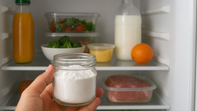 Bicarbonato de sódio ajuda a tirar cheiro da geladeira?