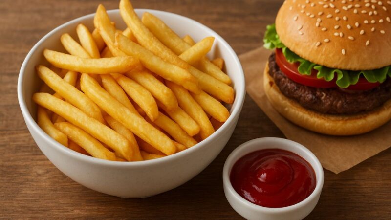 O que acontece se você comer batata frita todos os dias