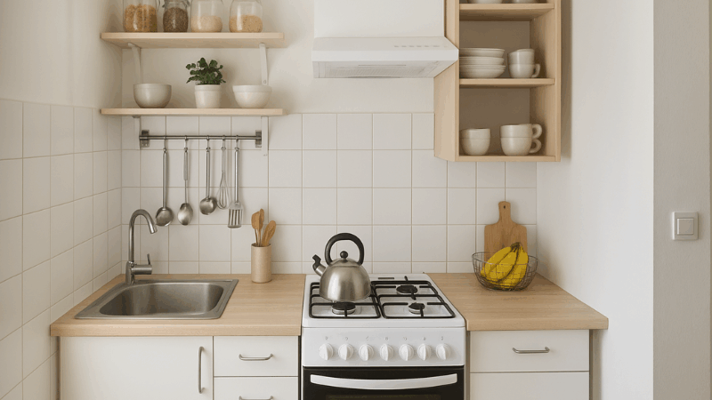 Dicas para organizar cozinha pequena