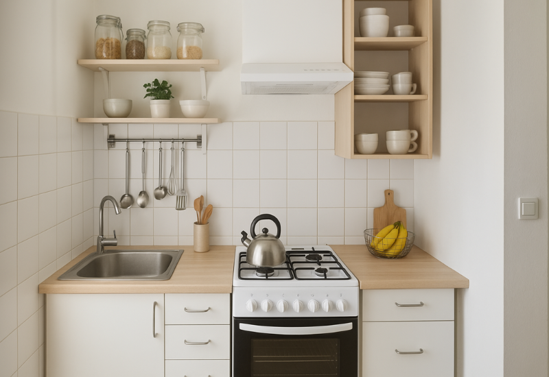 Dicas para organizar cozinha pequena