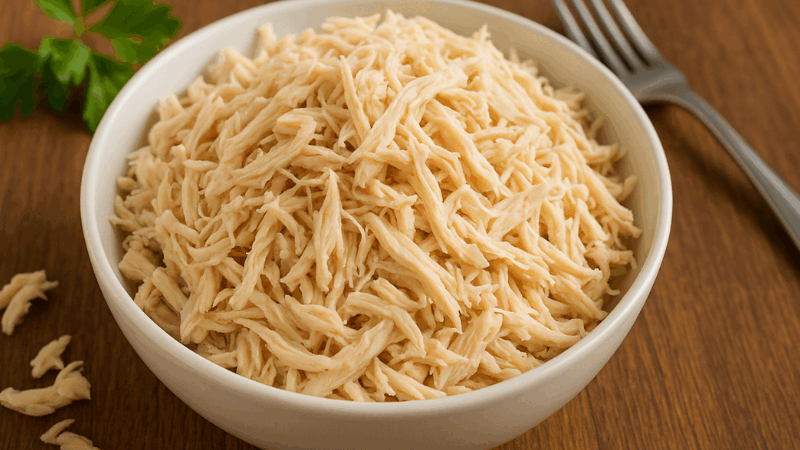 Como desfiar frango rápido: veja essas técnicas