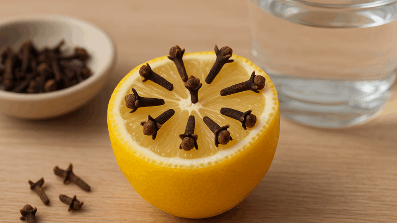 Veja como espantar mosquitos usando cravo e limão