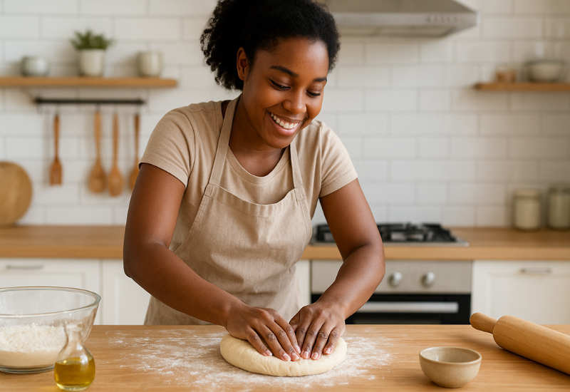Como fazer massa de pizza em casa com poucos ingredientes