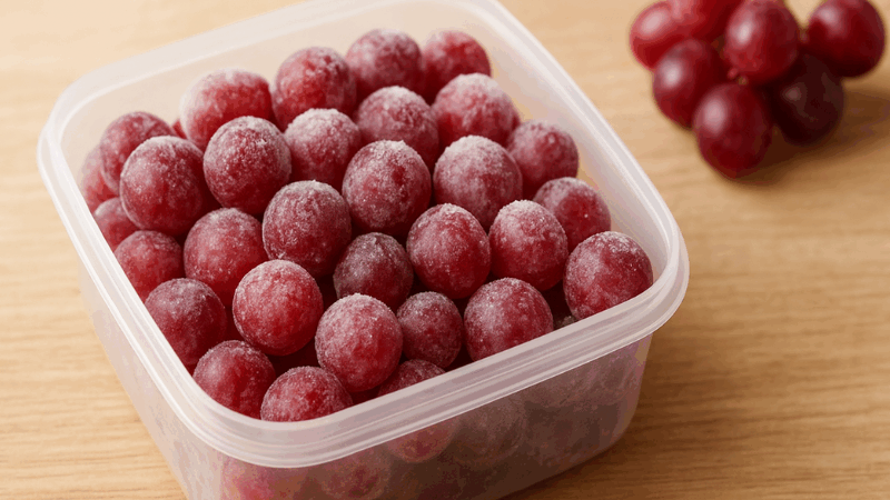 Uva congelada é um bom snack? Veja benefícios e como fazer