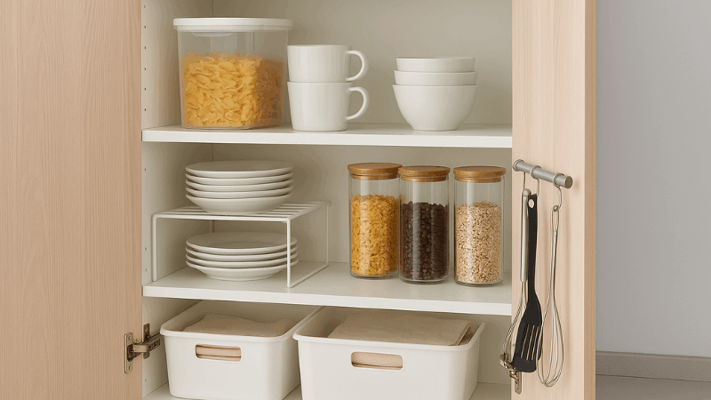 Dicas de como arrumar armário de cozinha pequeno
