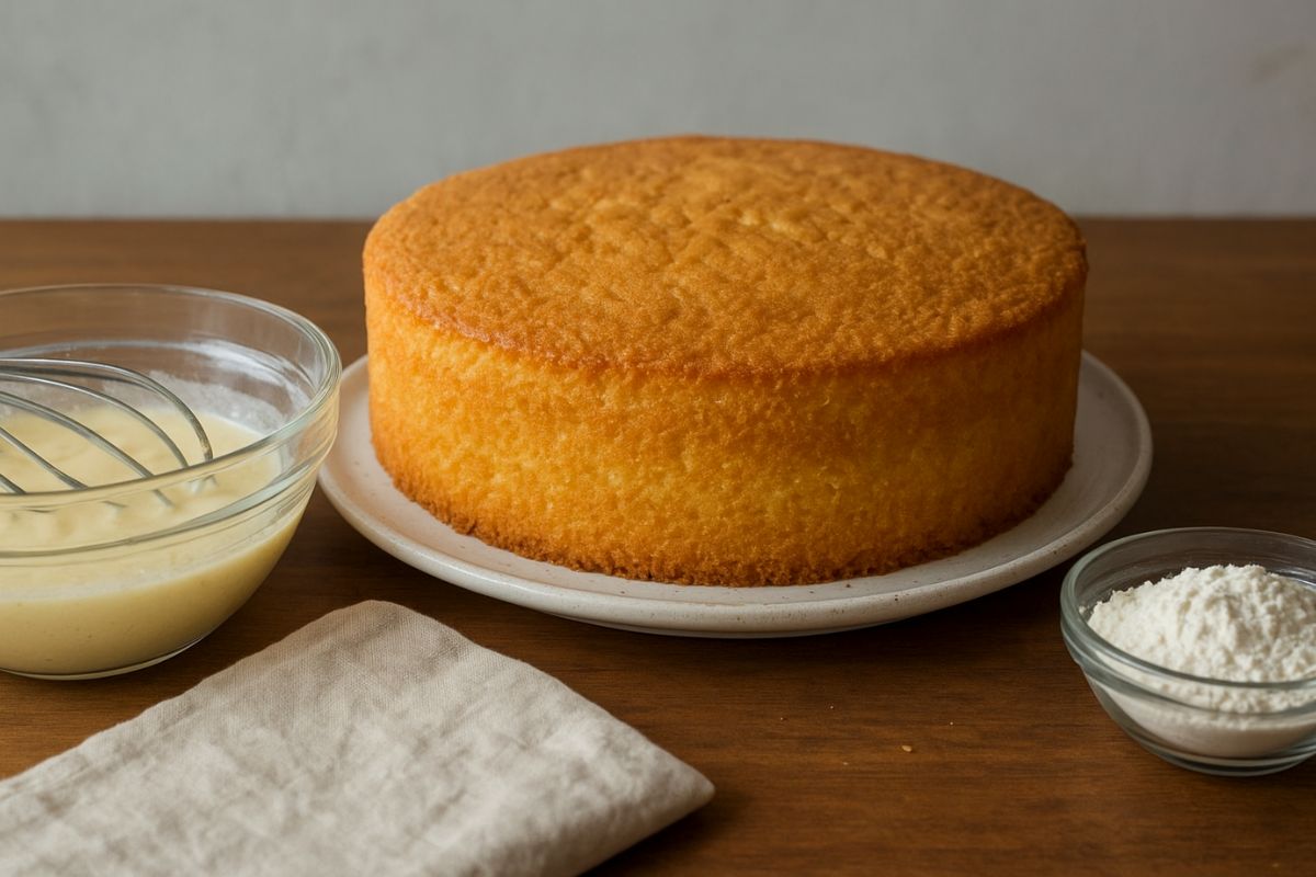 Truque para bolo crescer sem murchar depois de assar