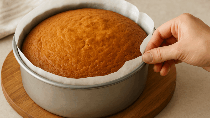 Truque para bolo não grudar na forma