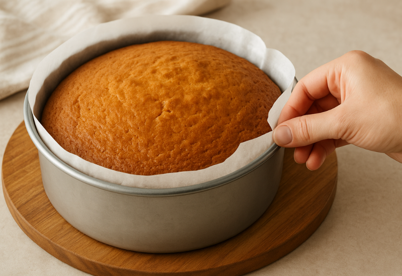 Truque para bolo não grudar na forma