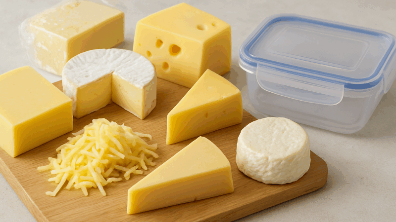 Pode congelar queijo? Quais podem e quais não podem