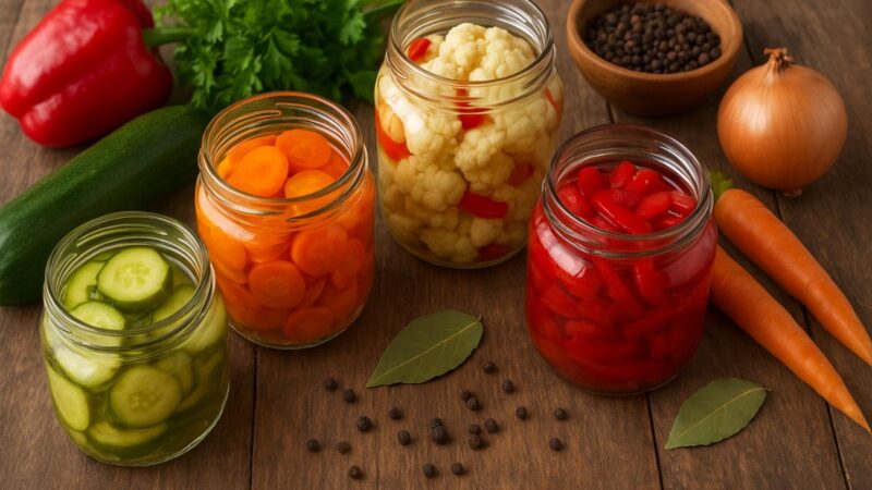 Como fazer conservas simples de legumes: passo a passo completo