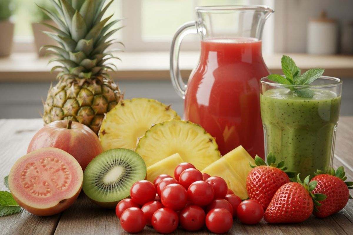 5 frutas ricas em vitamina C para adicionar na dieta