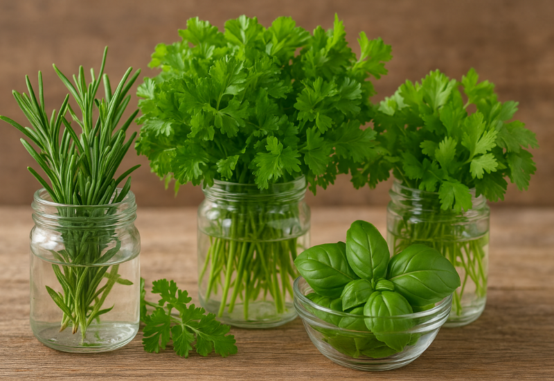 Dicas para manter temperos frescos por mais tempo