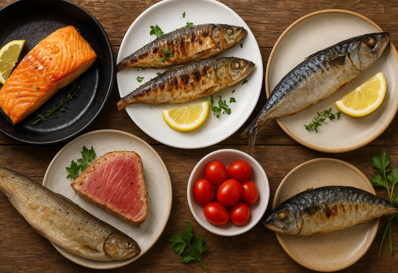 Quais são os peixes mais saudáveis para incluir na dieta?