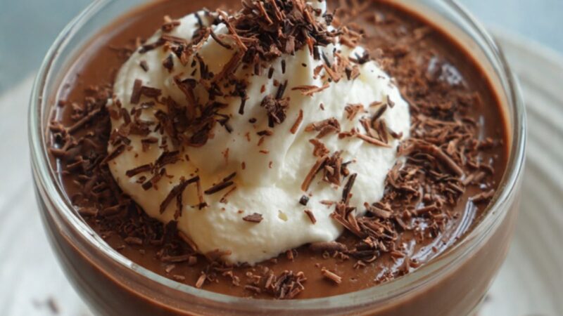 Como fazer sobremesa de chocolate simples e rápida