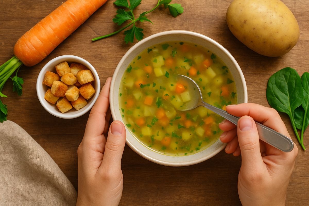 O que acontece se você tomar sopa todos os dias