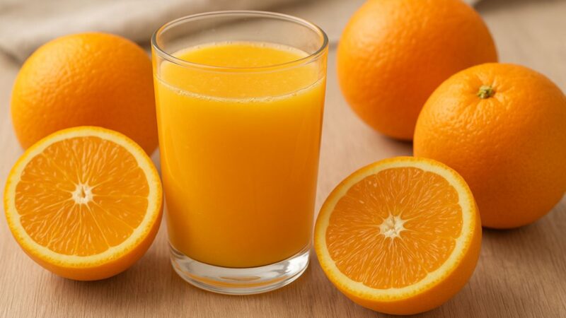 O que acontece se você tomar suco de laranja todos os dias